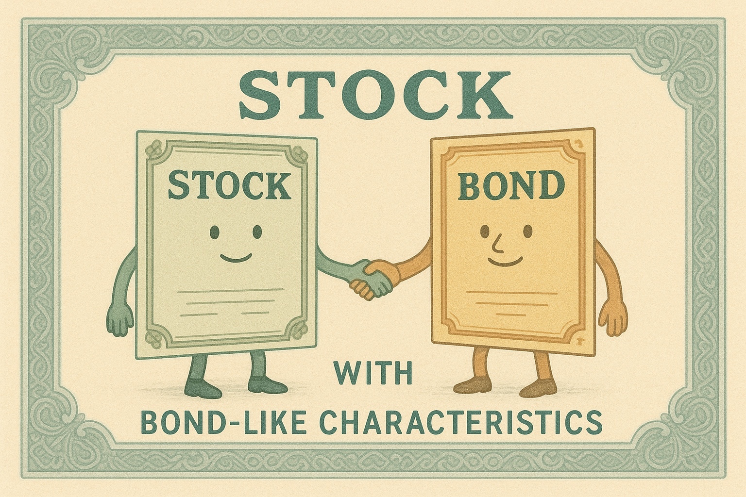 CỔ PHIẾU MANG ĐẶC TÍNH TRÁI PHIẾU