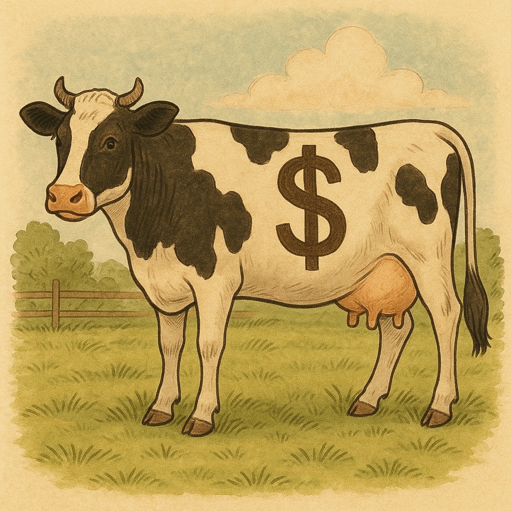 Nuôi một CON BÒ ĐỂ LẤY SỮA